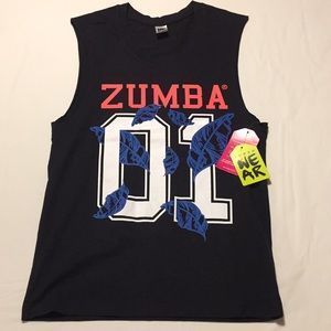 Zumba instructor tank top extra small